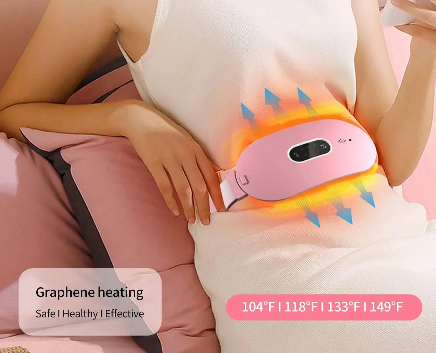LumaPulse Period Cramp Relief Heating Massager Series