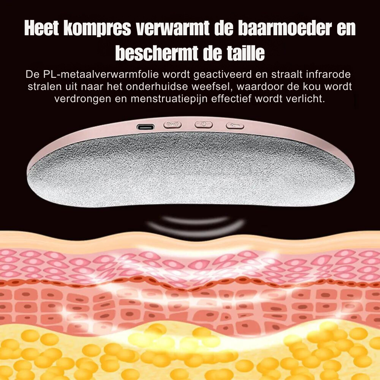 Menstrual Heating Pad For Painless Menstruation