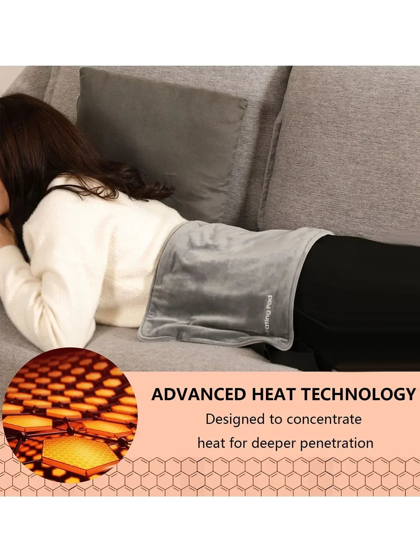 USB 5V Electric Heating Pad – Instant Relief for Cramps & Back Pain