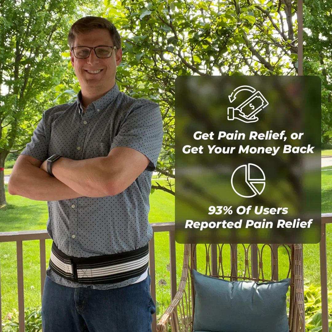 Sciatica Pain Relief Belt - eliminate your sciatica & lower back pain